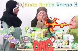 Jajanan Serba Warna Hijau